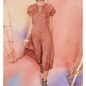 Ulla Johnson Blair dress in copper